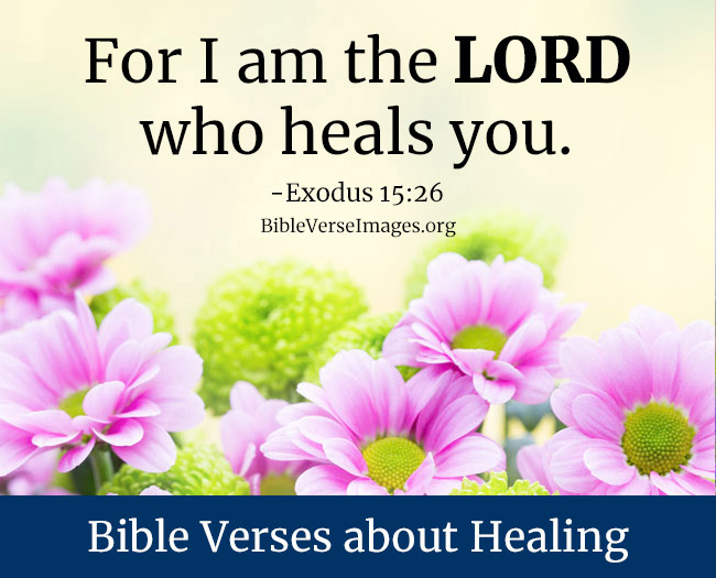 Bible Verse about Healing - Exodus 15:26