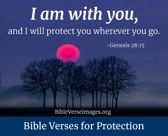 Bible Verse for Protection - Genesis 28:15
